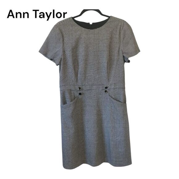 Ann Taylor Black and White Women's Dress NWT - Picture 1 of 12